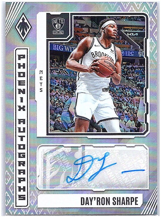 2023-24 Panini Phoenix #PA-DRS Day'Ron Sharpe Phoenix Autographs