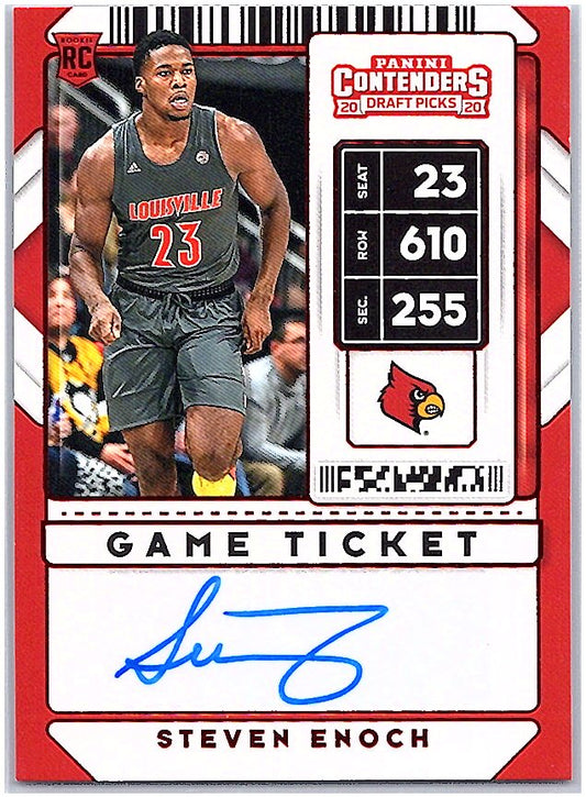 2020 Panini Contenders Active Picks Autograph #23 Steven Enoch