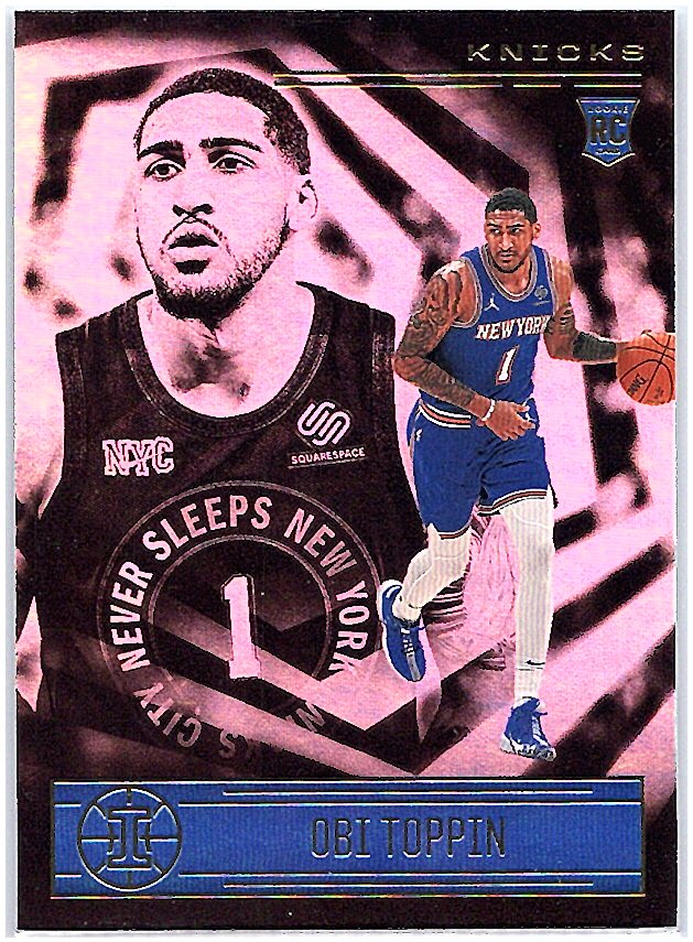 2020-21 Panini Illusions #176 Obi Toppin
