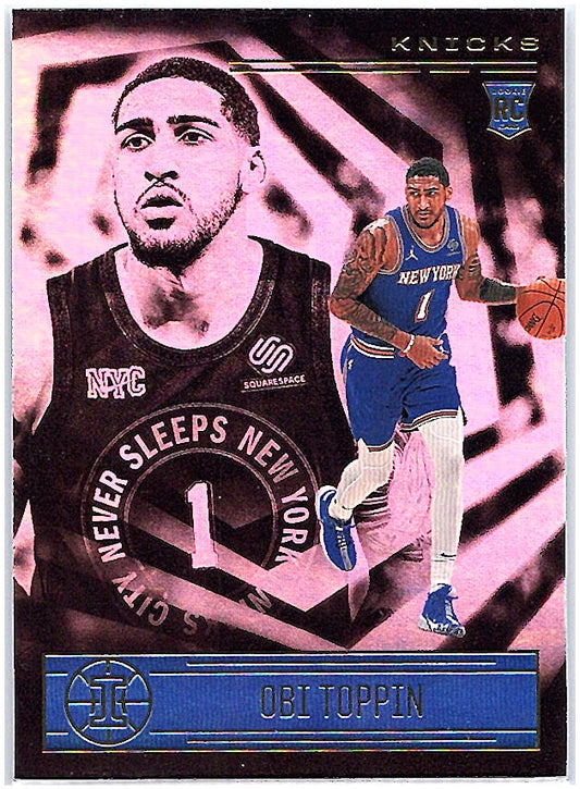 2020-21 Panini Illusions #176 Obi Toppin