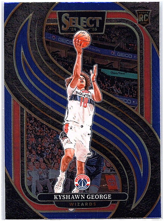 2024-25 Panini Select #177 Kyshawn George