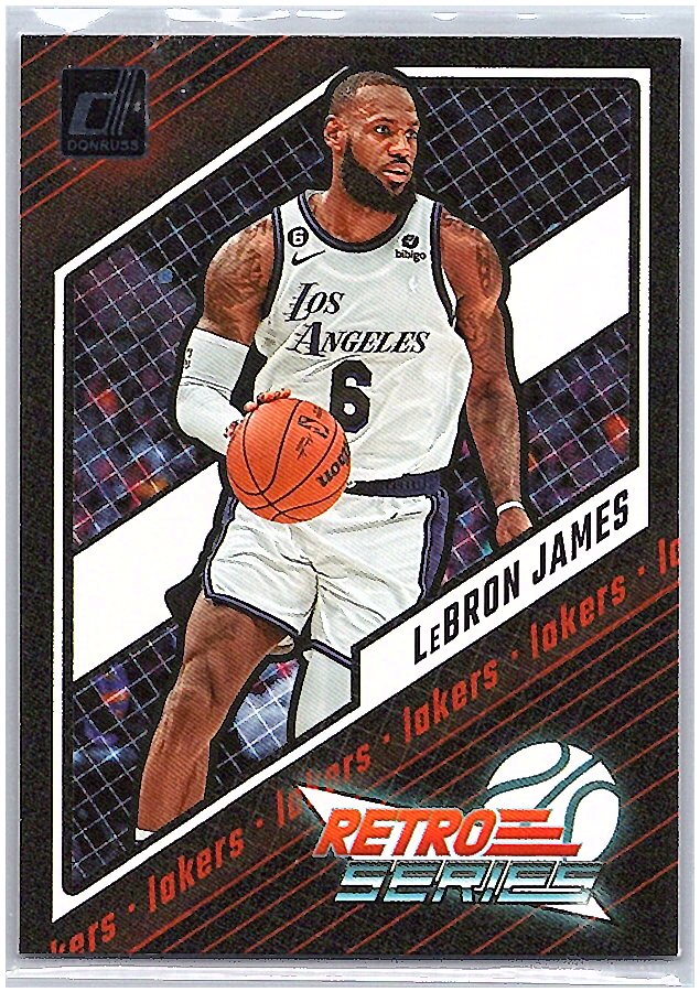 2023-24 Donruss #13 LeBron James Retro Series