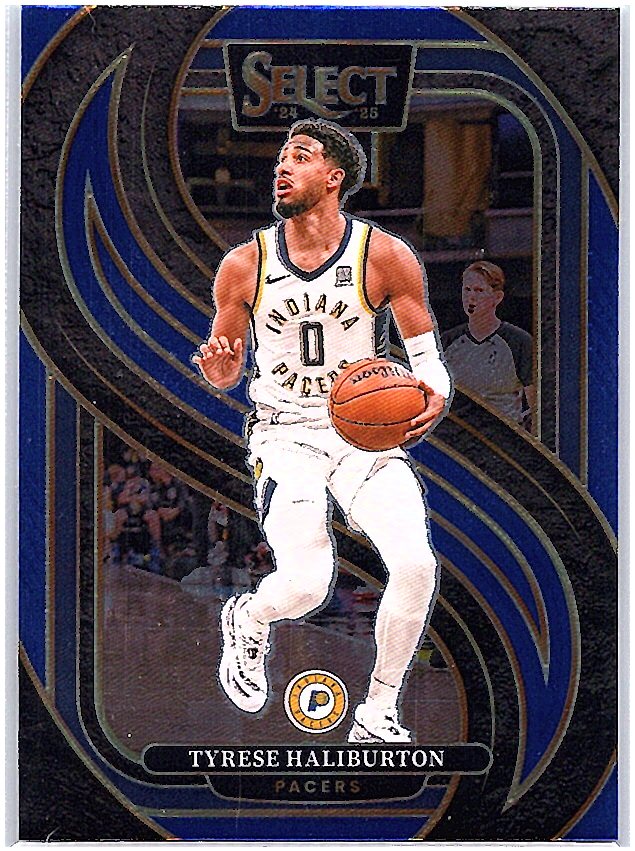 2024-25 Panini Select #165 Tyrese Haliburton Blue (Retail)