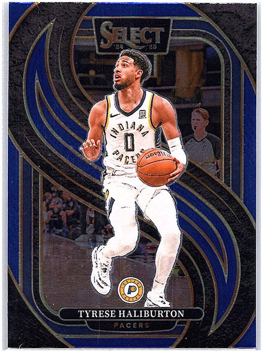 2024-25 Panini Select #165 Tyrese Haliburton Blue (Retail)