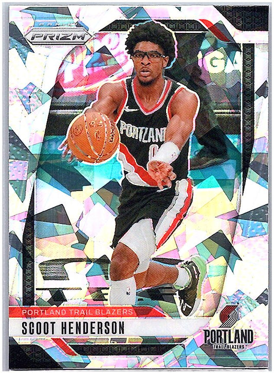 2024-25 Panini Prizm #94 Scoot Henderson Prizms Ice