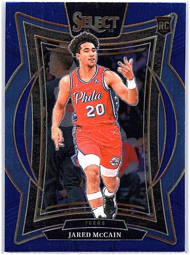 2024-25 Panini Select #82 Jared McCain Blue (Retail)