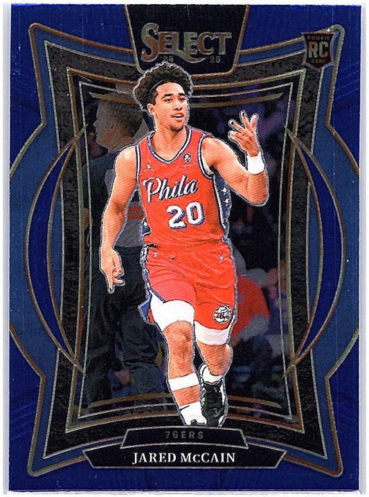 2024-25 Panini Select #82 Jared McCain Blue (Retail)