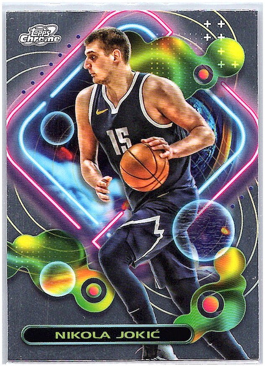 2023-24 Topps Chrome Cosmic #55 Nikola Jokić