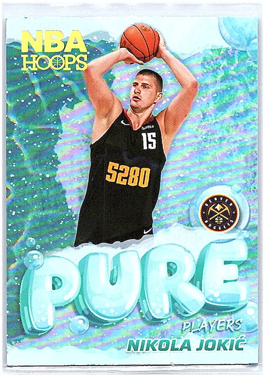 2024-25 Hoops Winter #3 Nikola Jokic Pure Players Holo