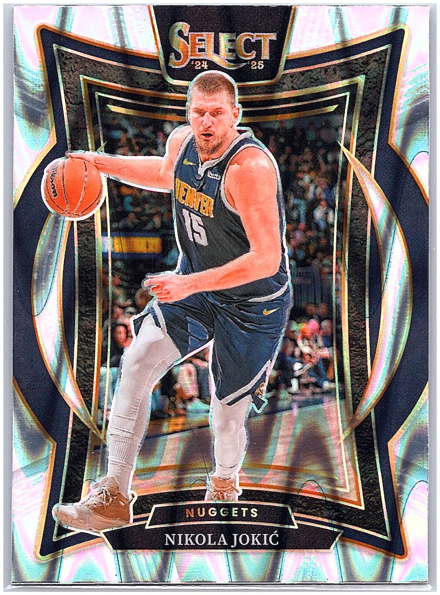 2024-25 Panini Select #14 Nikola Jokic Tectonic Prizm