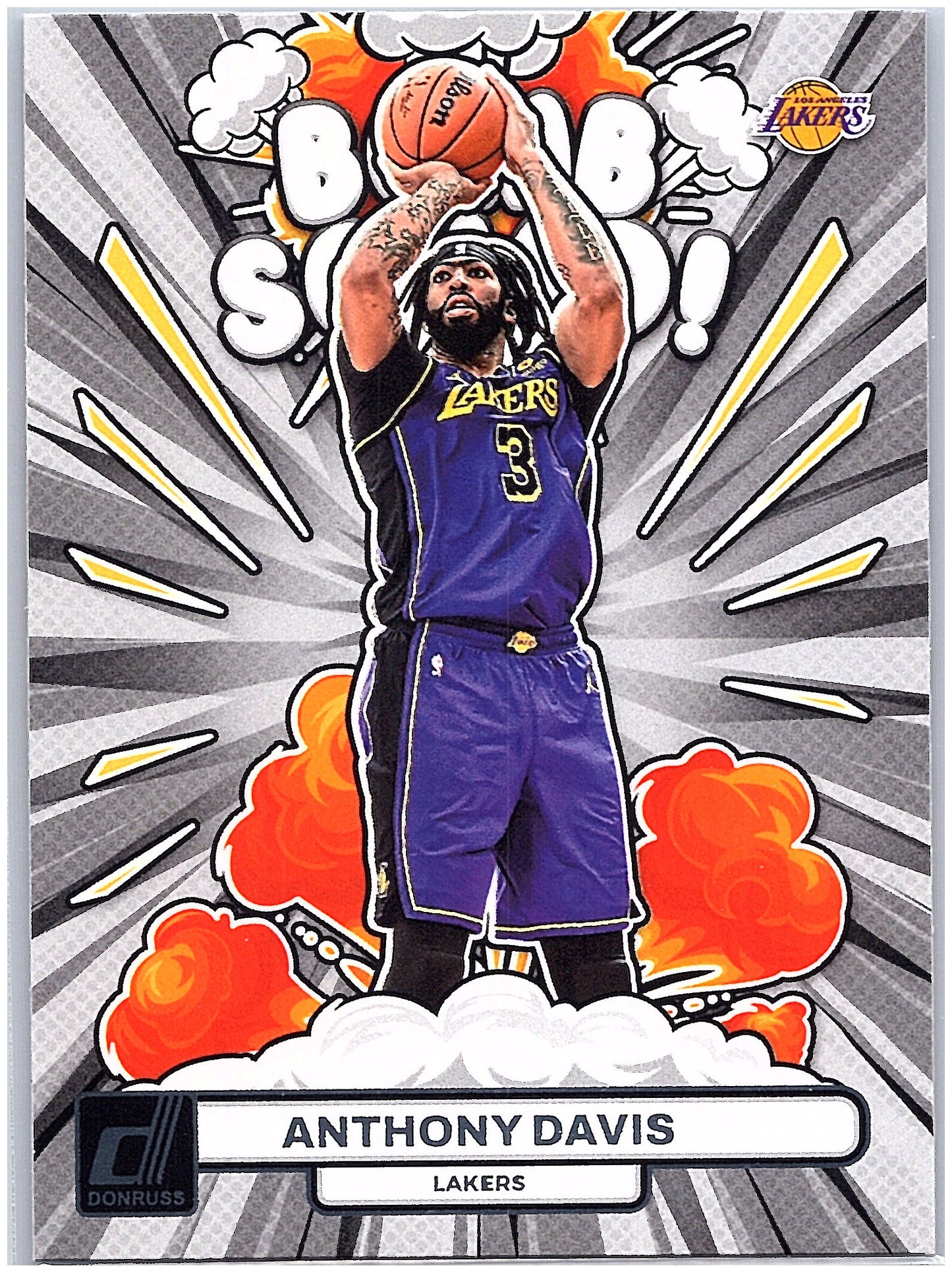 2023-24 Donruss #8 Anthony Davis Bomb Squad