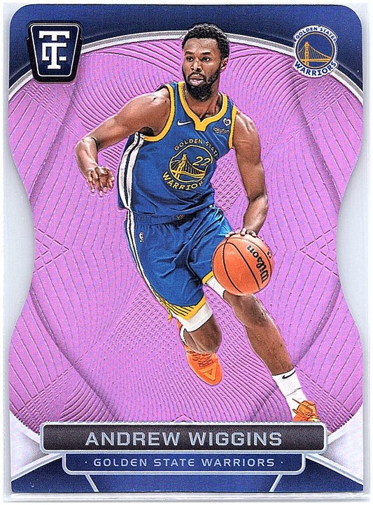 2024-25 Panini TC #131 Andrew Wiggins Mirror Pink Platinum Die Cuts