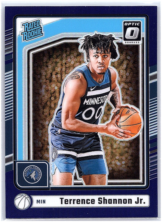 2024-25 Donruss Optic #267 Terrence Shannon Jr. Purple