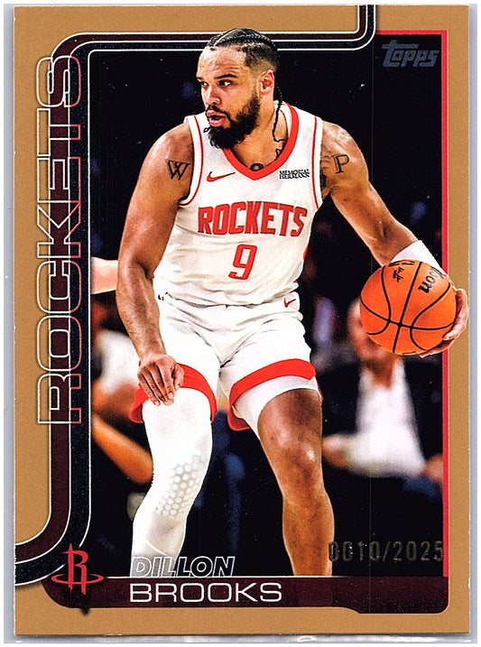 2025-26 Topps #181 Dillon Brooks Gold #/2025