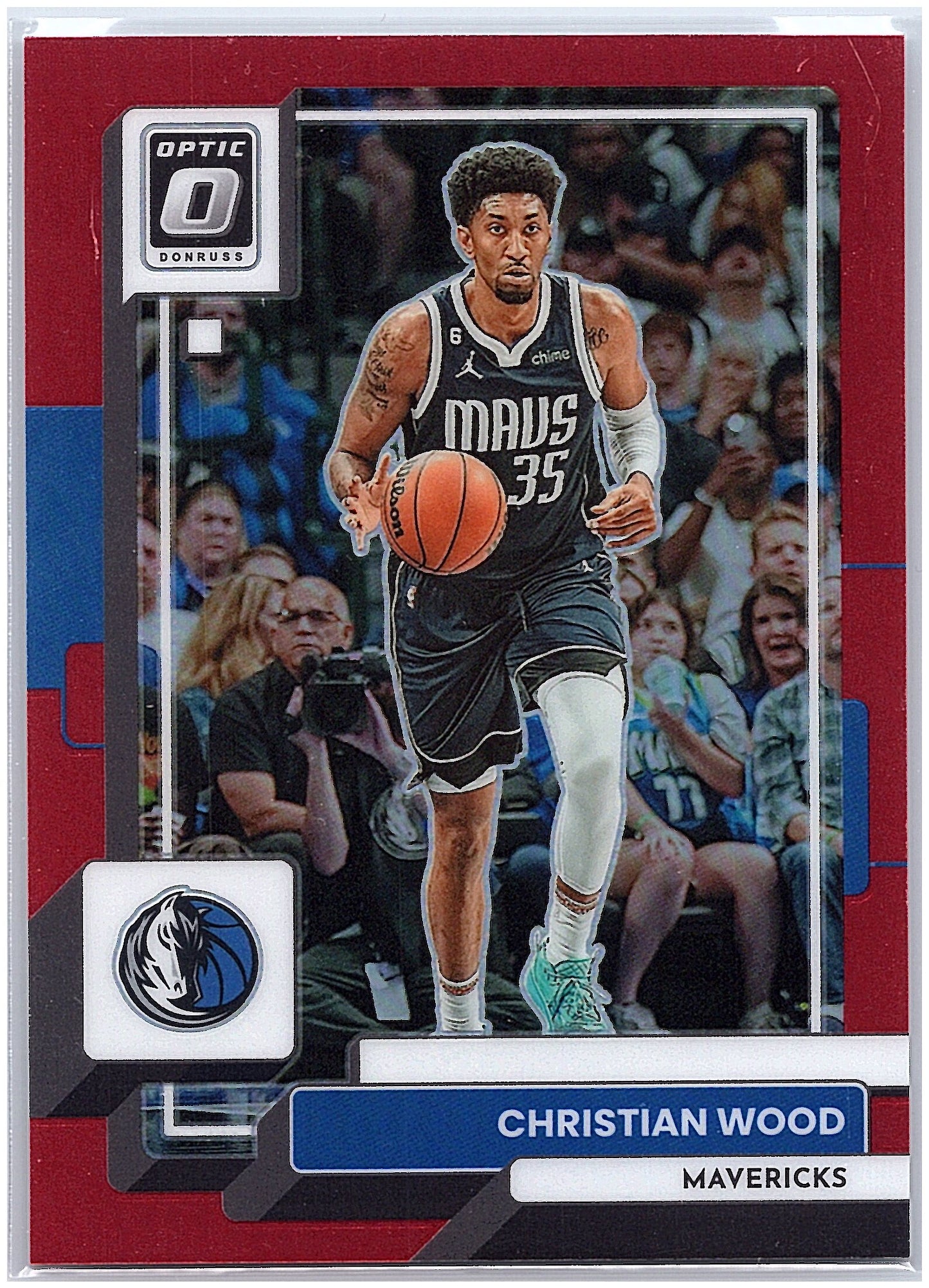 2022-23 Donruss Optic #152 Christian Wood Red #/99
