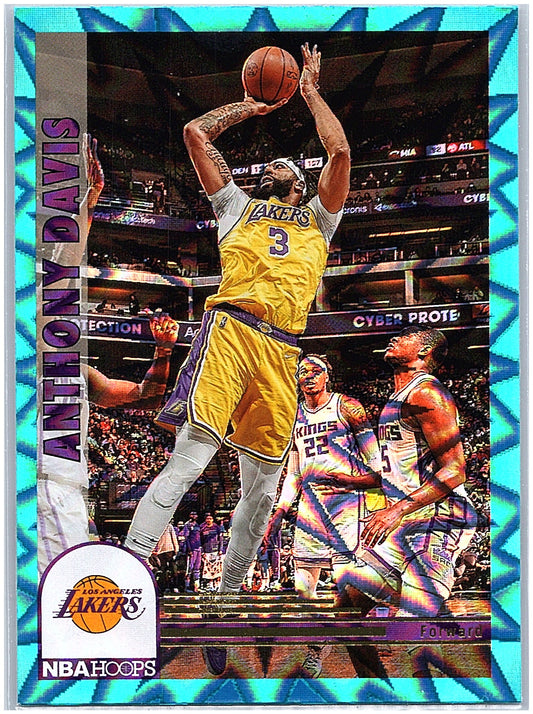 2022-23 Hoops #290 Anthony Davis Teal Explosion