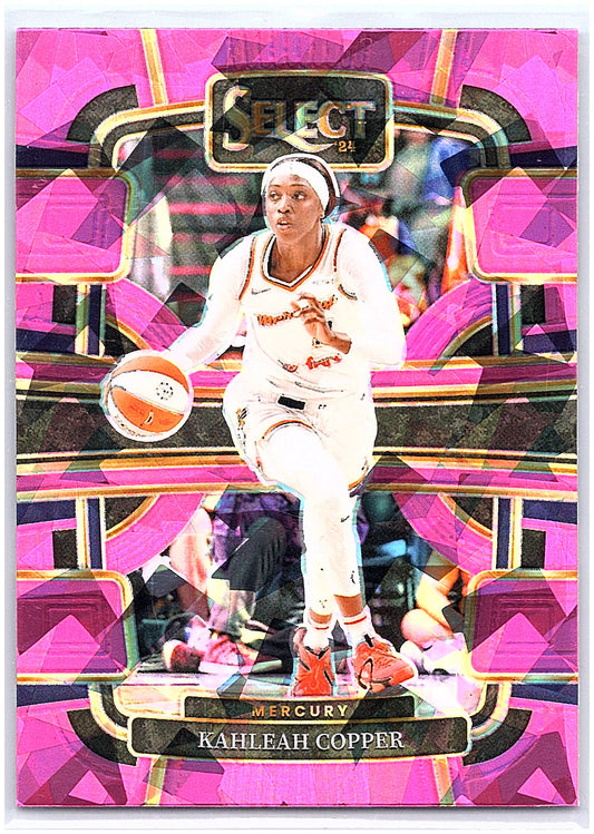2024 Panini Select WNBA #21 Kahleah Copper Prizms Pink Ice