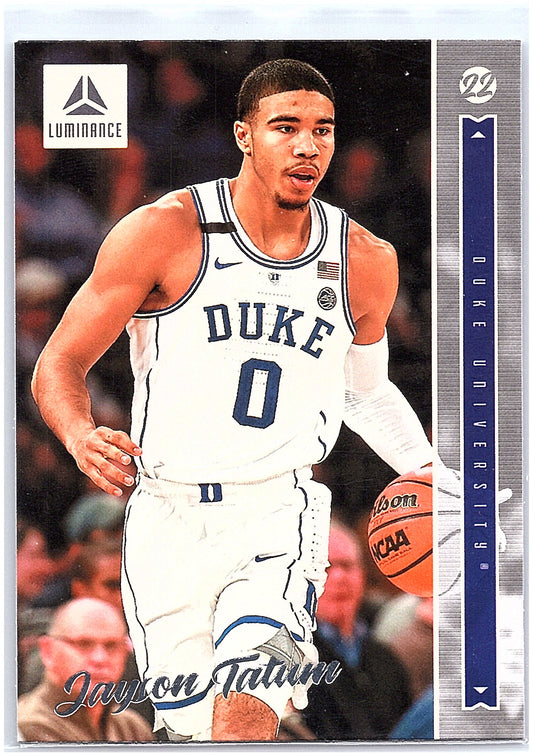 2022 Panini Chronicles Draft Picks #24 Jayson Tatum Luminance