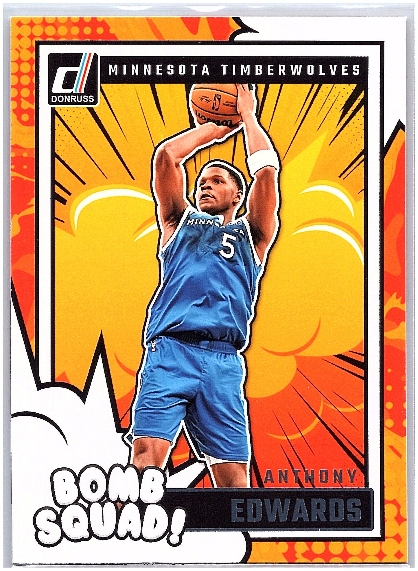 2024-25 Donruss #13 Anthony Edwards Bomb Squad
