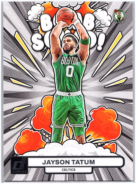 2023-24 Donruss #14 Jayson Tatum Bomb Squad