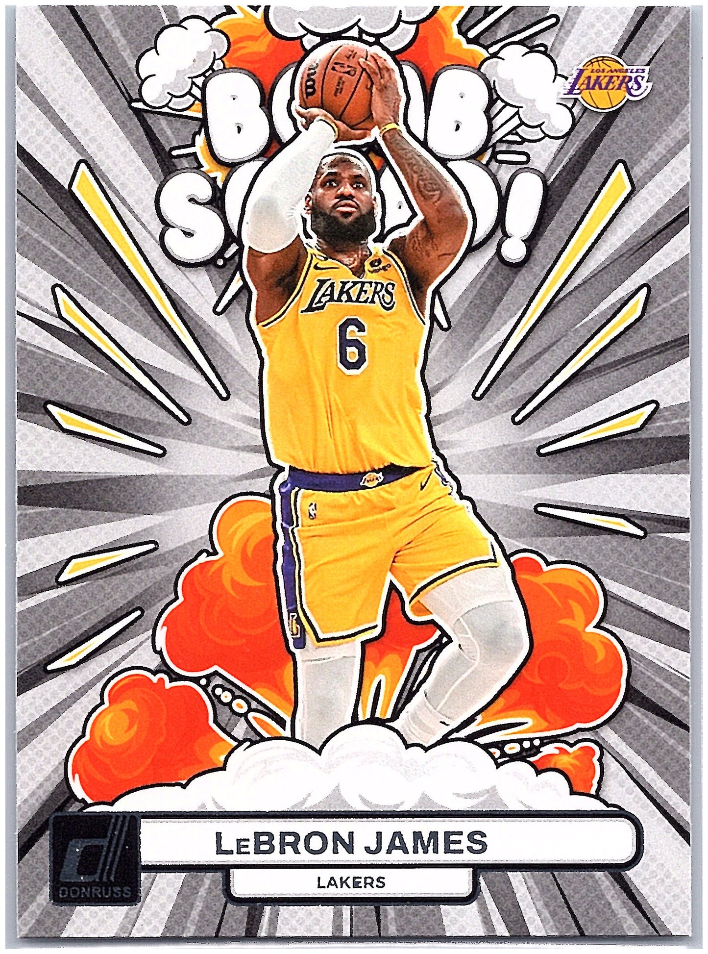 2023-24 Donruss #7 LeBron James Bomb Squad