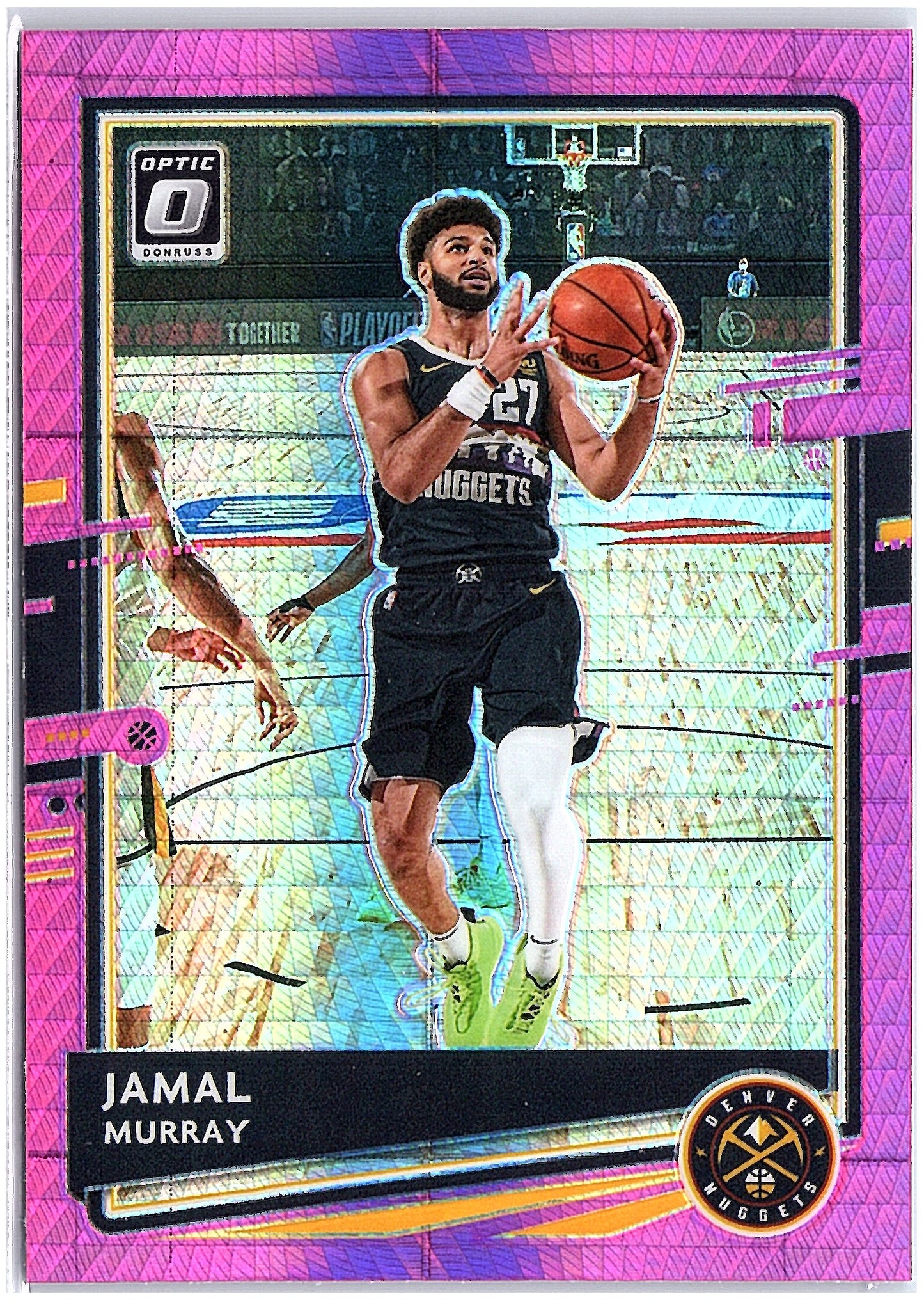 2020-21 Donruss Optic #6 Jamal Murray Hyper Pink