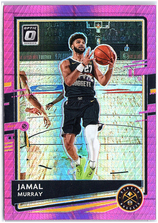 2020-21 Donruss Optic #6 Jamal Murray Hyper Pink