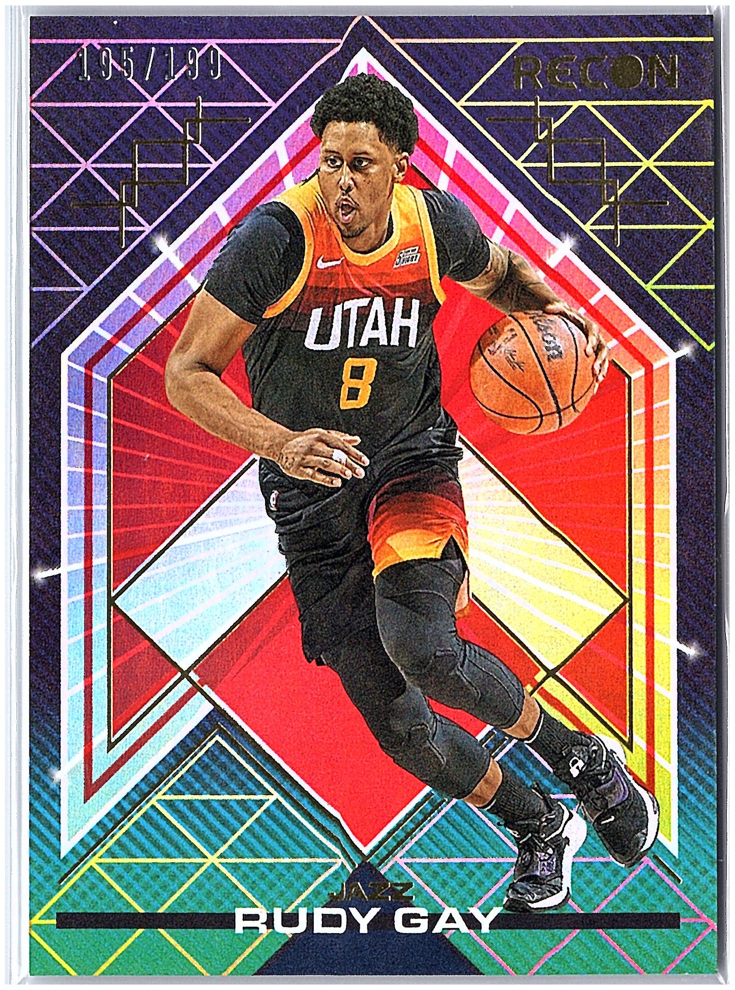 2021-22 Panini Recon #159 Rudy Gay Holo Red #/199