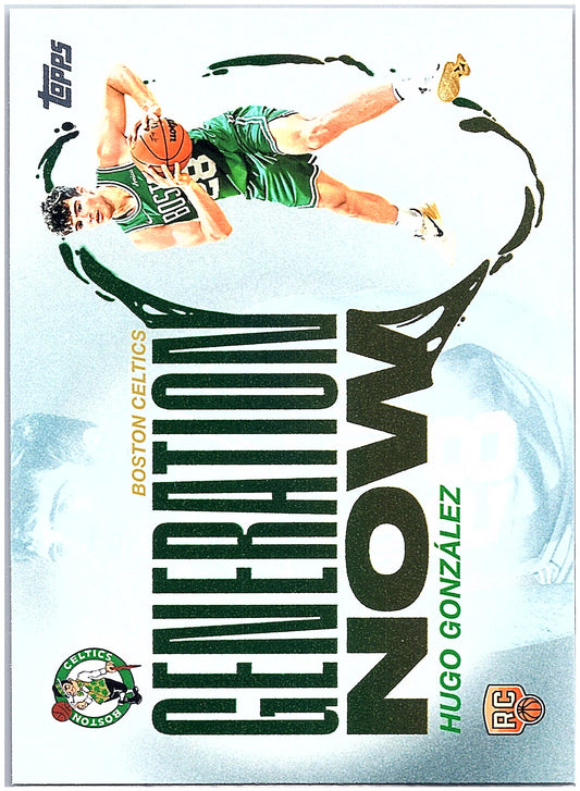 2025-26 Topps #GN-28 Hugo González Generation Now