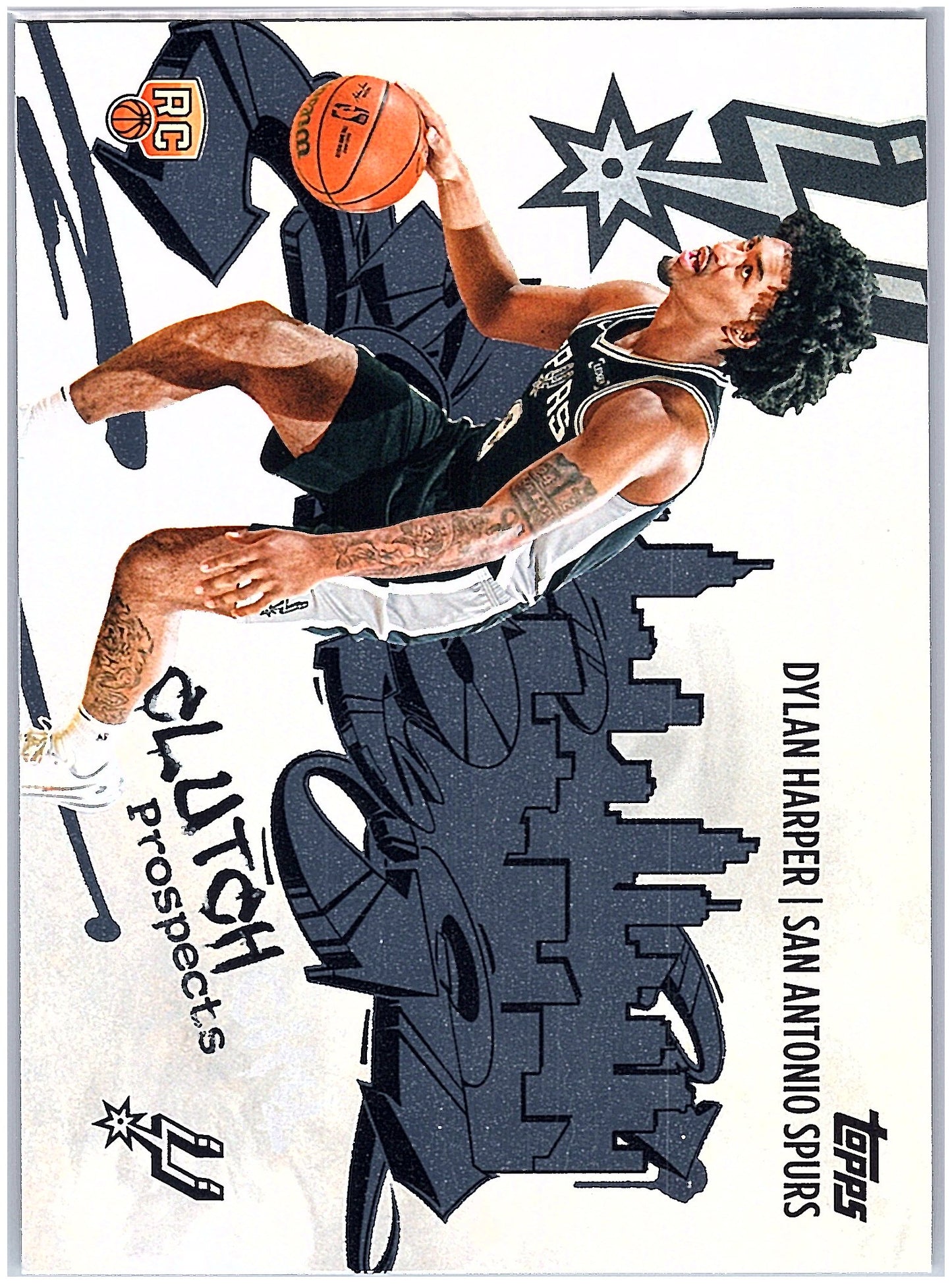 2025-26 Topps #CC-2 Dylan Harper Clutch City Prospects