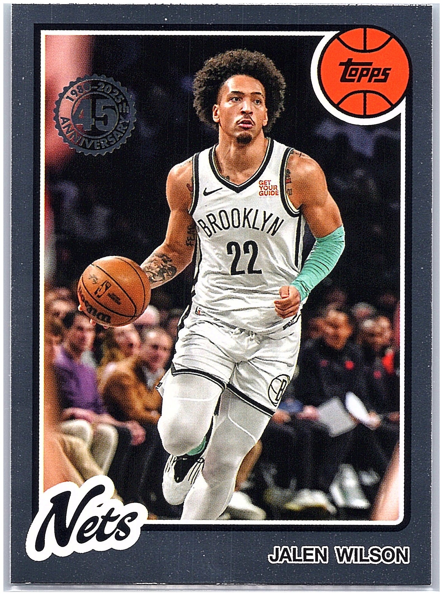2025-26 Topps #80BK-9 Jalen Wilson 1980-81 Topps Basketball