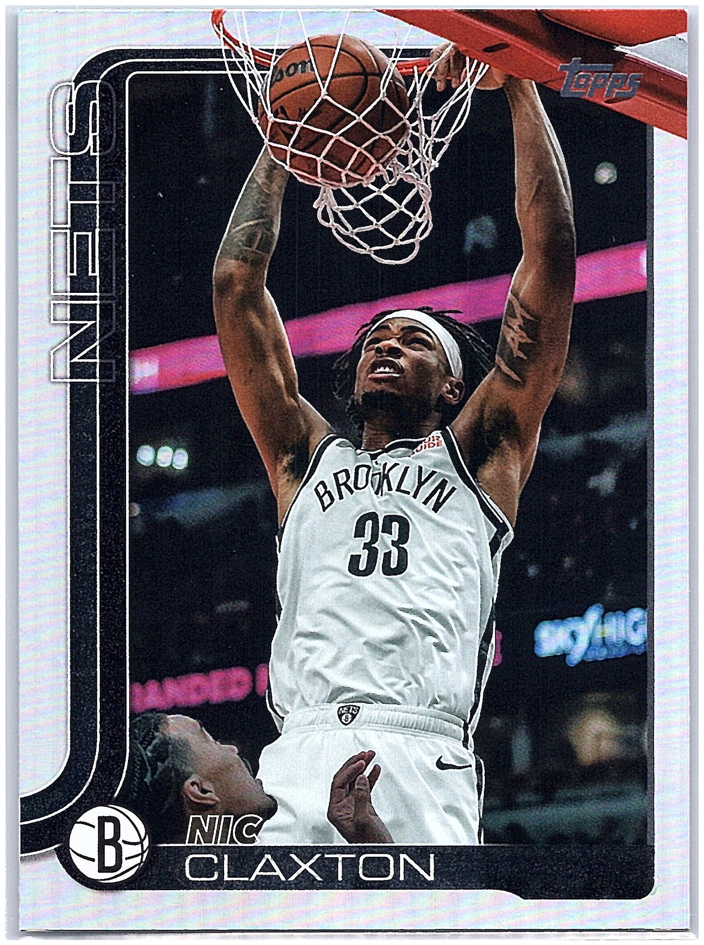 2025-26 Topps #10 Nic Claxton Holo Foil