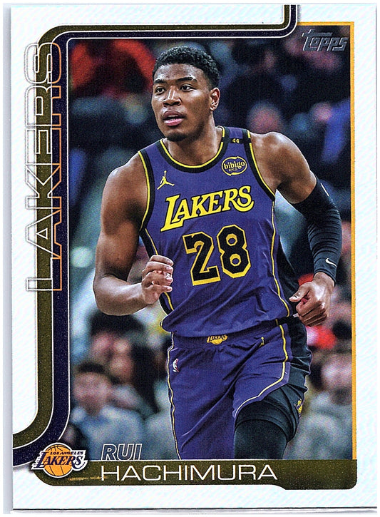 2025-26 Topps #154 Rui Hachimura Holo Foil