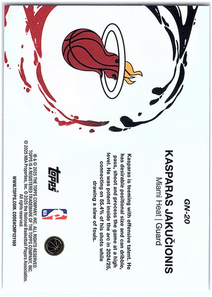 2025-26 Topps #GN-4 Kon Knueppel Generation Now