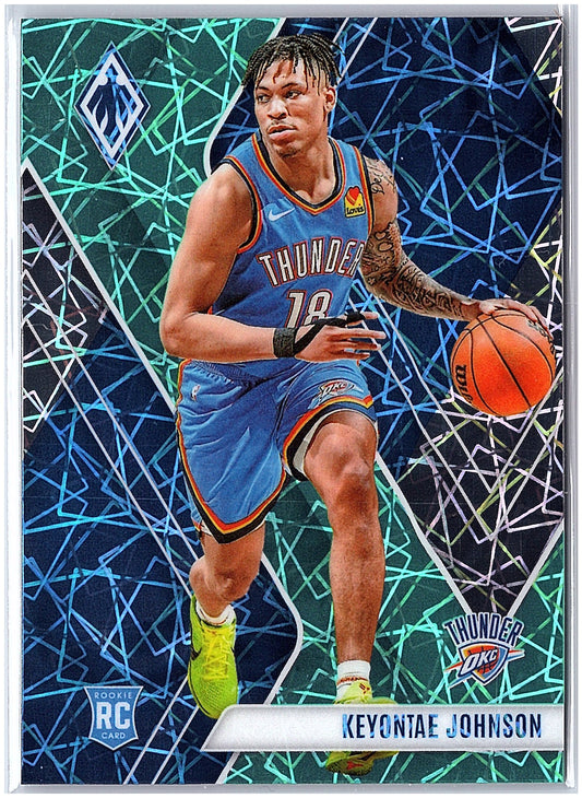 2023-24 Panini Phoenix #270 Keyontae Johnson Phoenix Teal Lazer