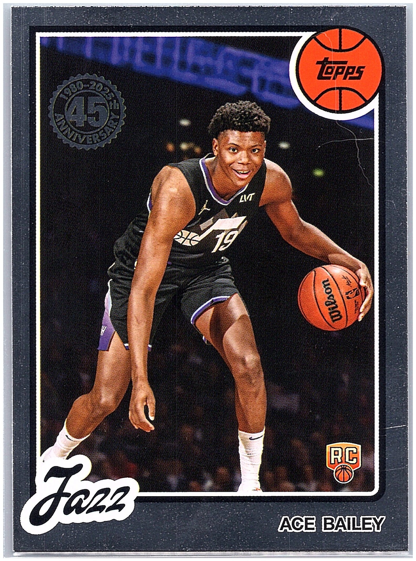 2025-26 Topps #80BK-54 Ace Bailey 1980-81 Topps Basketball