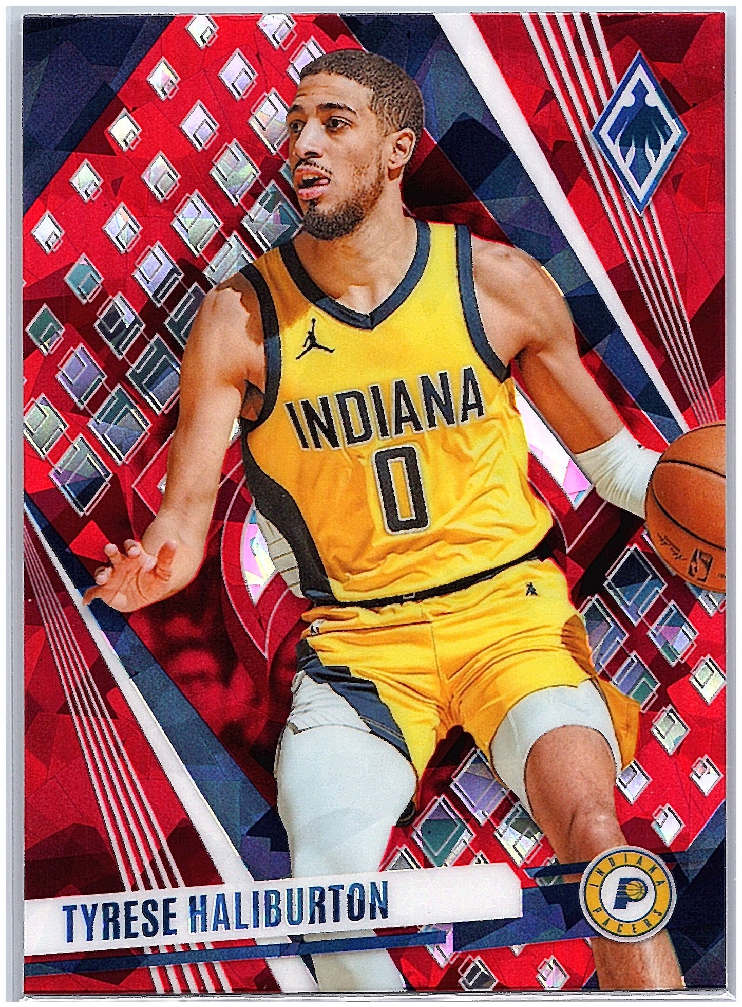 2023-24 Panini Phoenix #99 Tyrese Haliburton Phoenix Red Ice