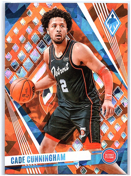 2023-24 Panini Phoenix #236 Cade Cunningham Phoenix Orange Ice #/249