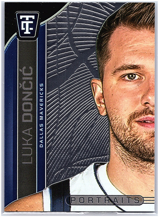 2024-25 Panini Totally Certified #10 Luka Doncic Portraits