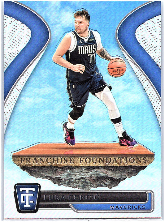 2024-25 Panini Totally Certified #25 Luka Doncic Franchise Foundations Mirror