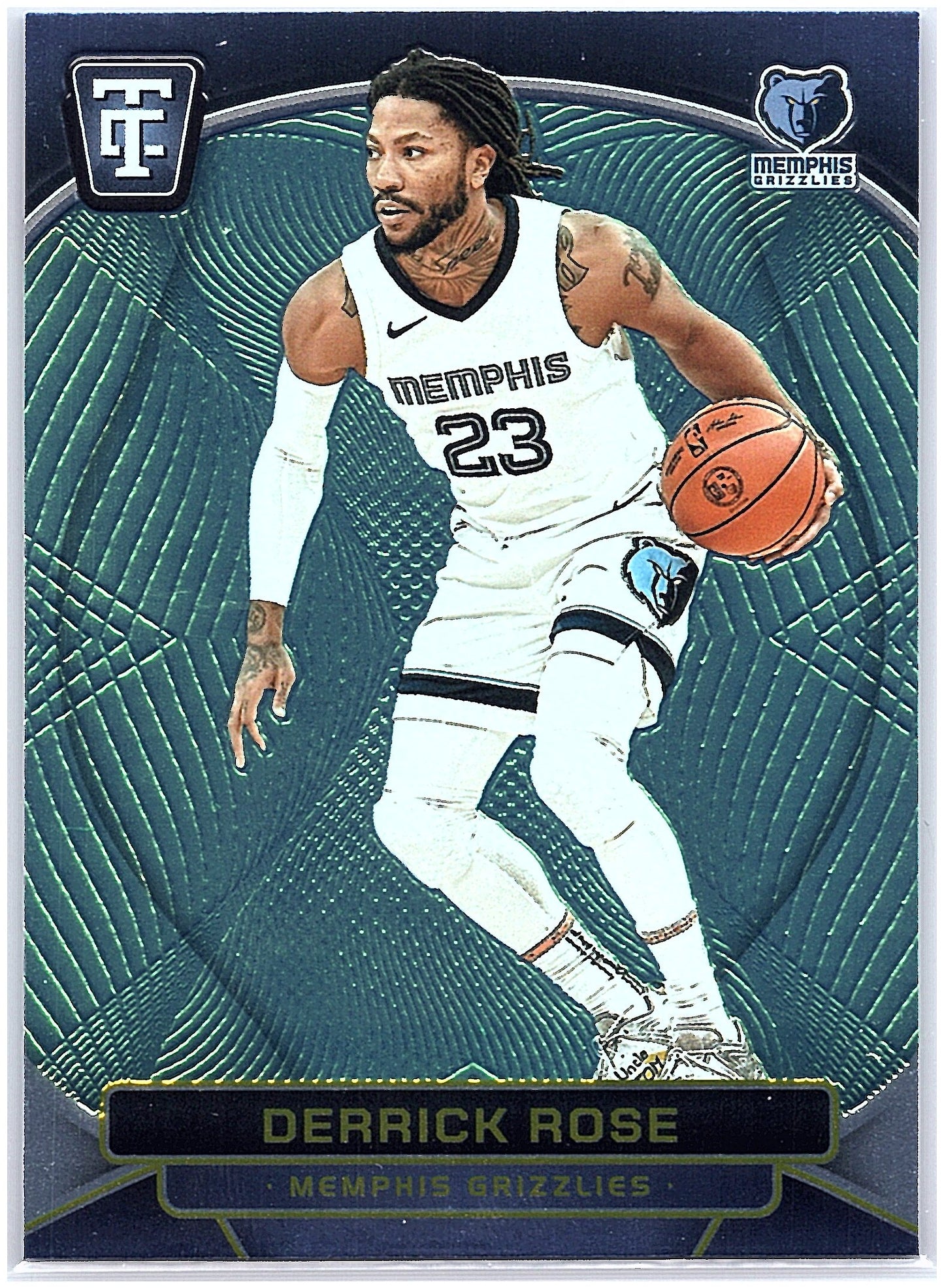 2024-25 Panini Totally Certified #96 Derrick Rose Mirror