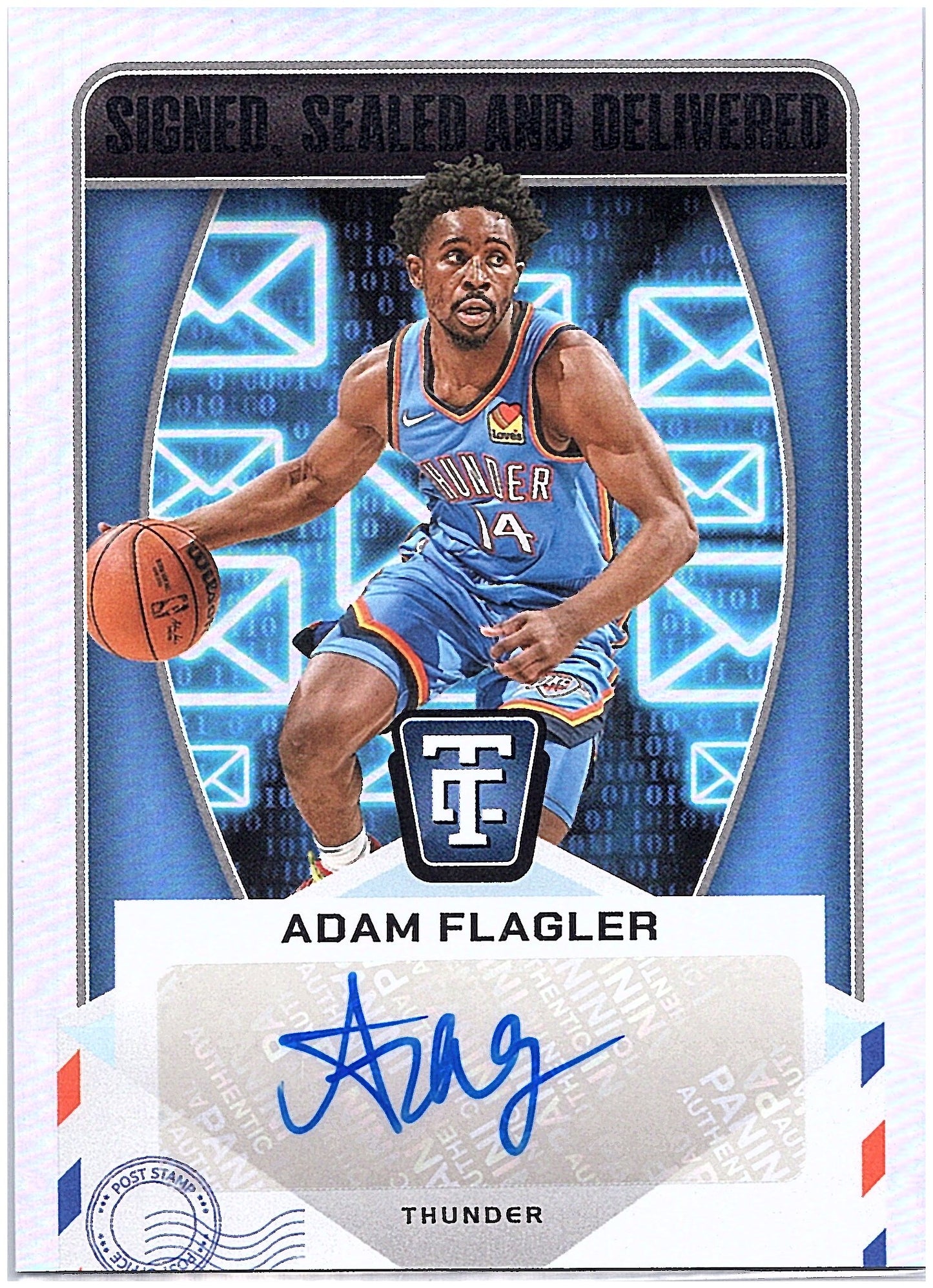 2024-25 Panini Totally Certified Auto SSD #SD-FLG Adam Flagler