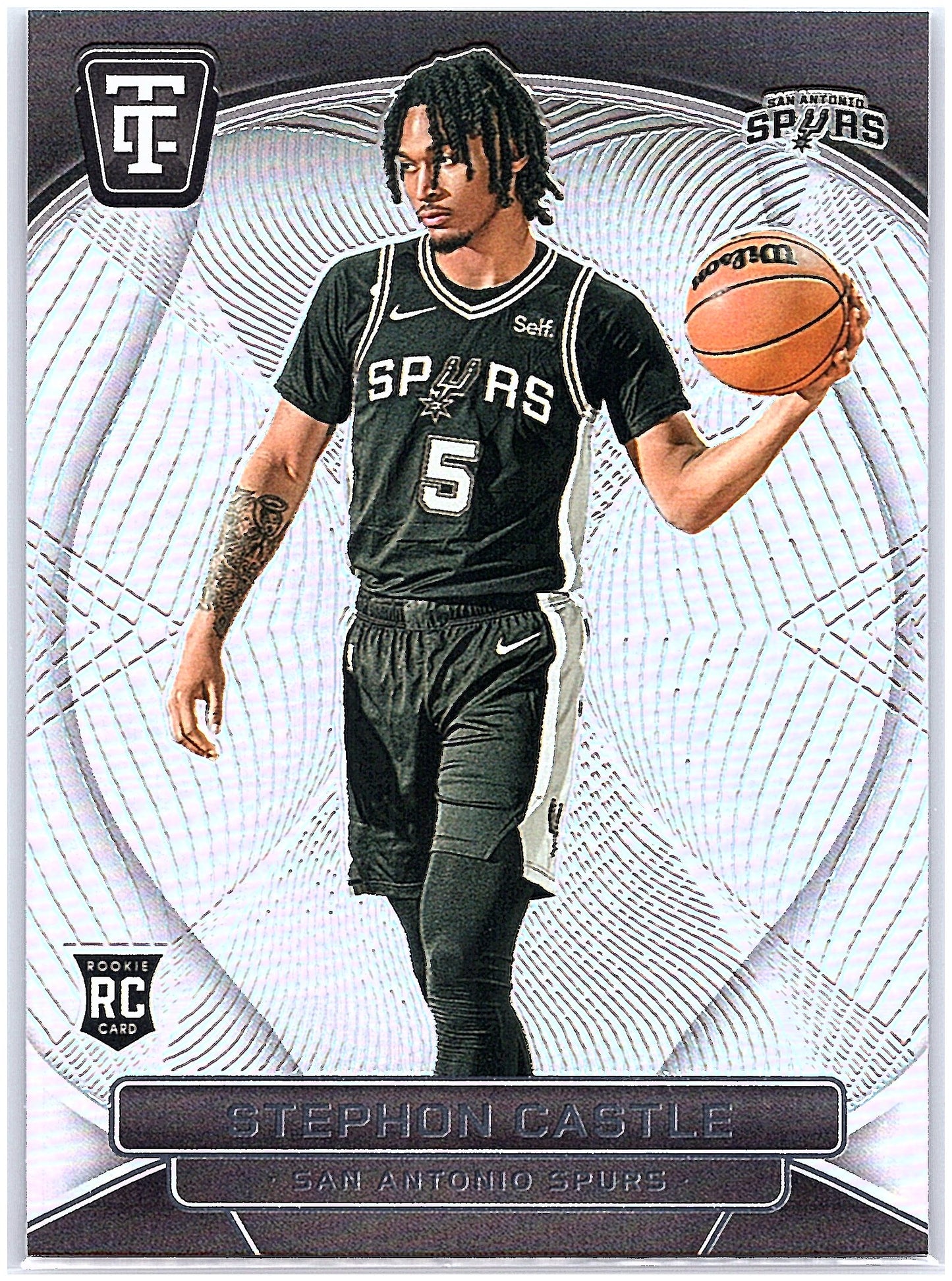 2024-25 Panini Totally Certified #167 Stephon Castle Mirror