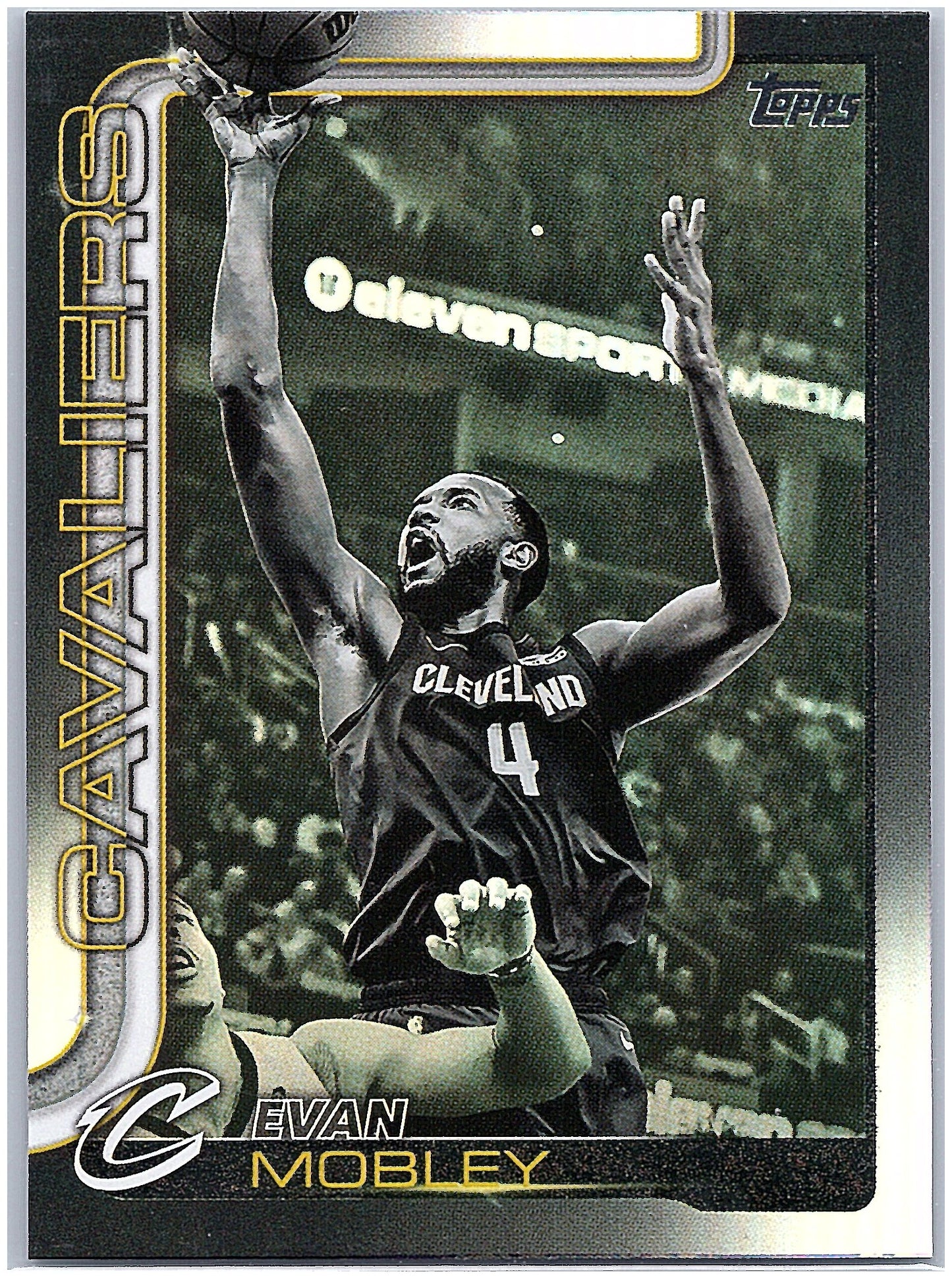 2025-26 Topps #82 Evan Mobley Blackout