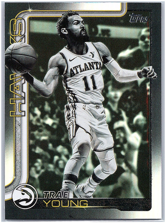 2025-26 Topps #61 Trae Young Blackout