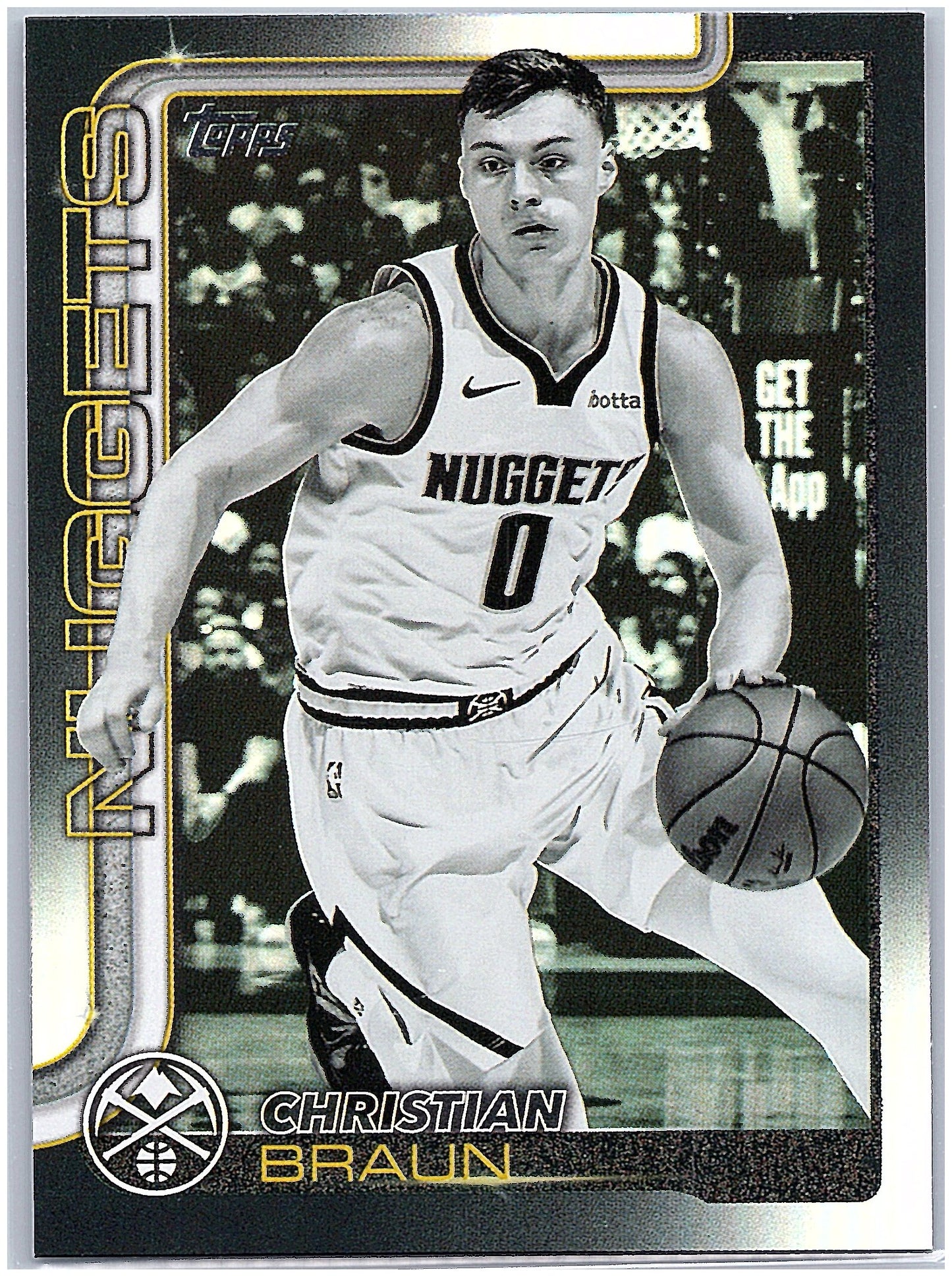 2025-26 Topps #102 Christian Braun Blackout