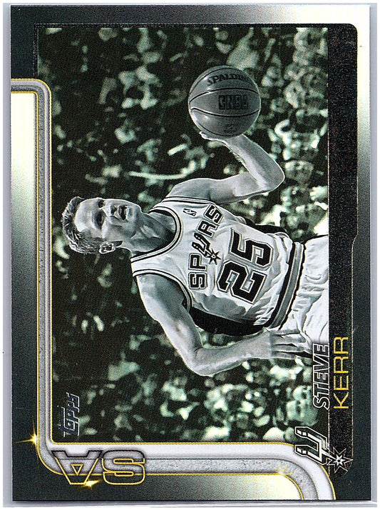 2025-26 Topps #267 Steve Kerr Blackout