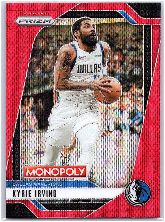 2024-25 Panini Prizm Monopoly #50 Kyrie Irving Red Wave