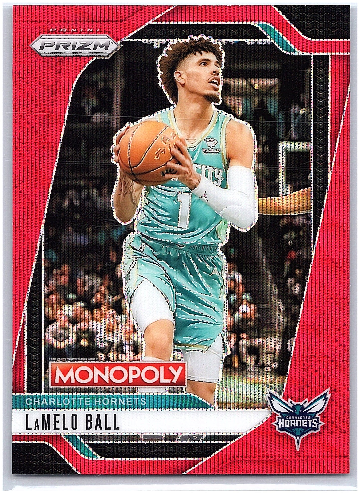2024-25 Panini Prizm Monopoly #31 LaMelo Ball Red Prizms