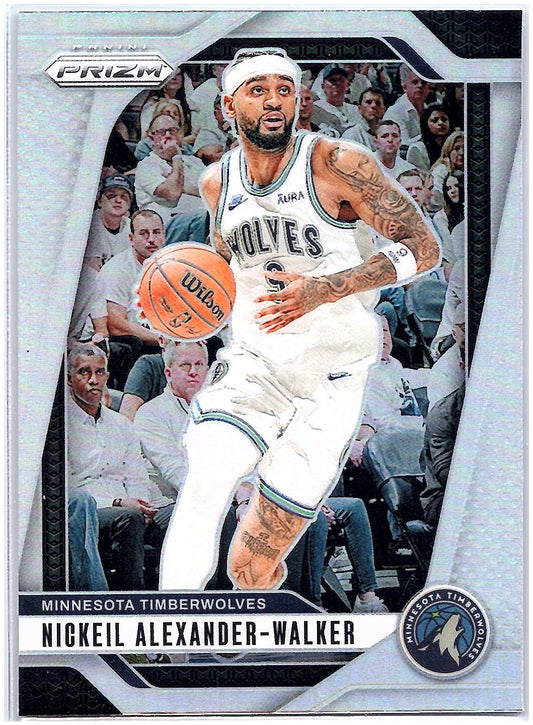 2024-25 Panini Prizm #135 Nickeil Alexander-Walker Prizms Silver